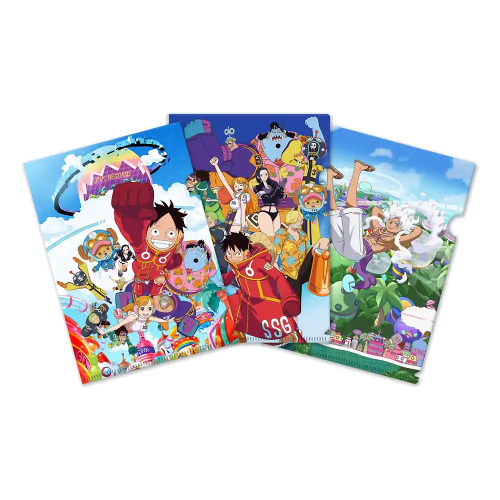 One Piece Clearfile 3-dielna sada Egghead Saga produktová fotografia