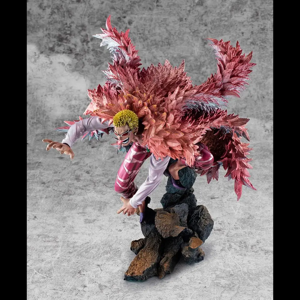 One Piece Excellent Model P.O.P PVC Socha SA-Maximum Heavenly Demon Donquixote Doflamingo 35 cm produktová fotografia