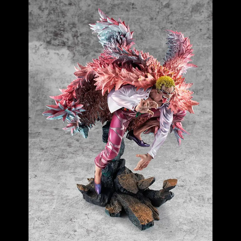 One Piece Excellent Model P.O.P PVC Socha SA-Maximum Heavenly Demon Donquixote Doflamingo 35 cm produktová fotografia