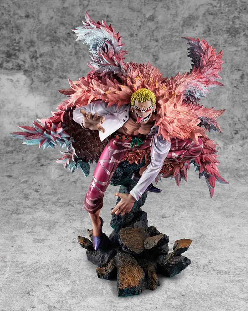 One Piece Excellent Model P.O.P PVC Socha SA-Maximum Heavenly Demon Donquixote Doflamingo 35 cm produktová fotografia