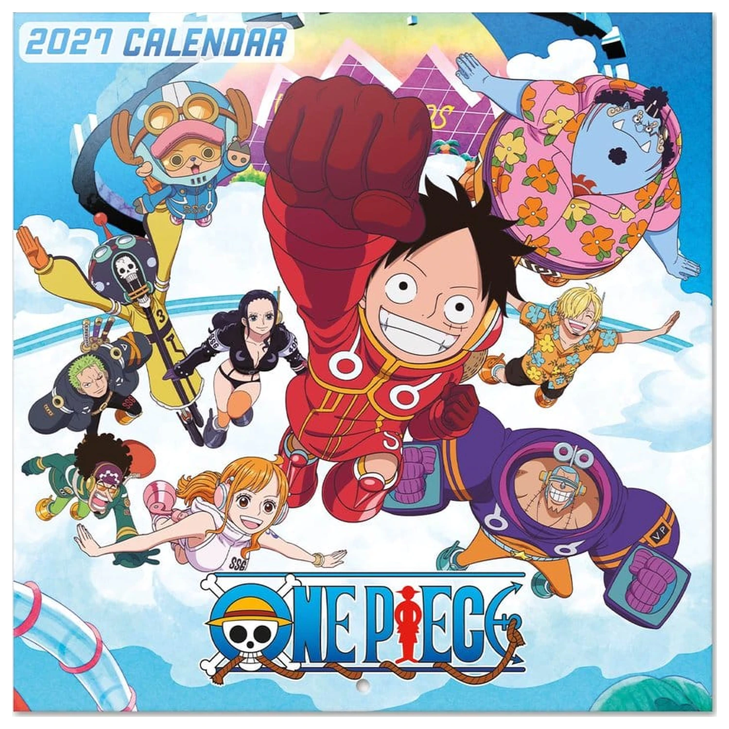 One Piece Nástenný kalendár 2027 30 x 30 cm produktová fotografia