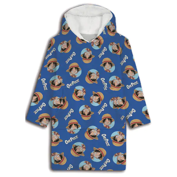 One Piece oversize mikina kabát pre dospelých coral produktová fotografia