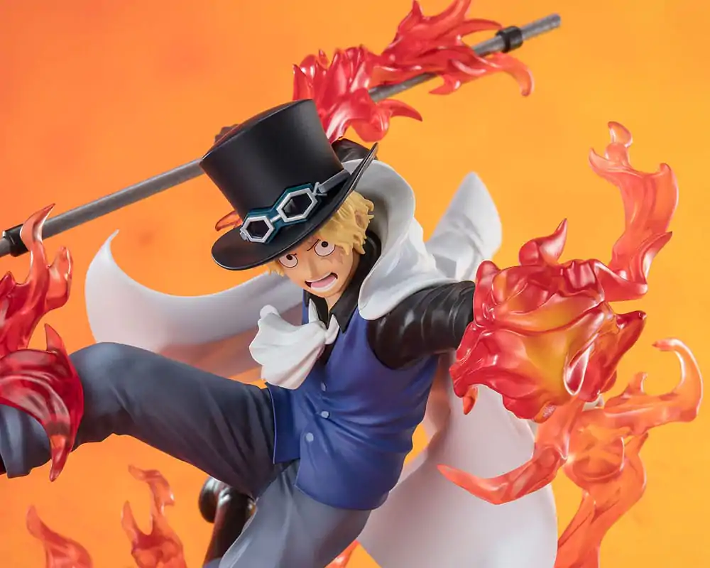 One Piece Figuarts ZERO Extra Battle PVC soška Sabo Fire Fist Rook Check 19 cm termékfotó