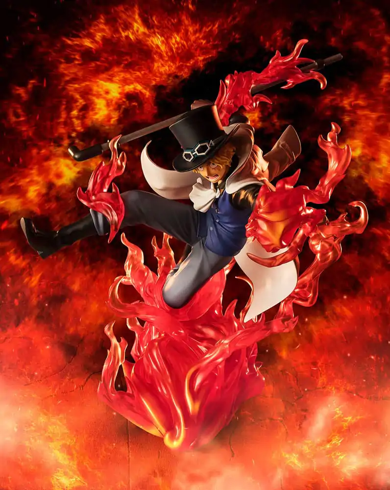 One Piece Figuarts ZERO Extra Battle PVC soška Sabo Fire Fist Rook Check 19 cm termékfotó