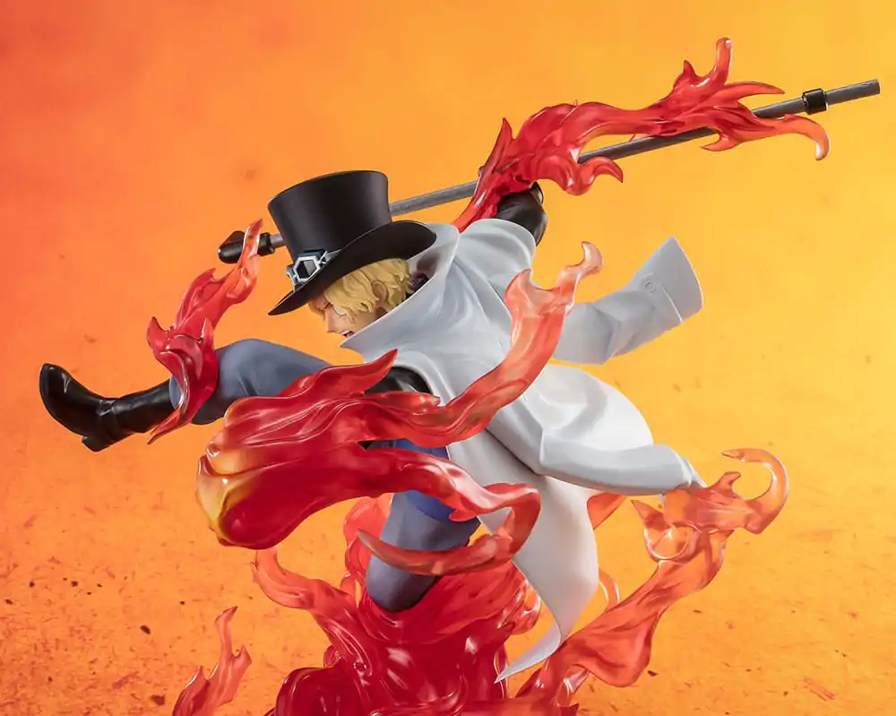 One Piece Figuarts ZERO Extra Battle PVC soška Sabo Fire Fist Rook Check 19 cm termékfotó