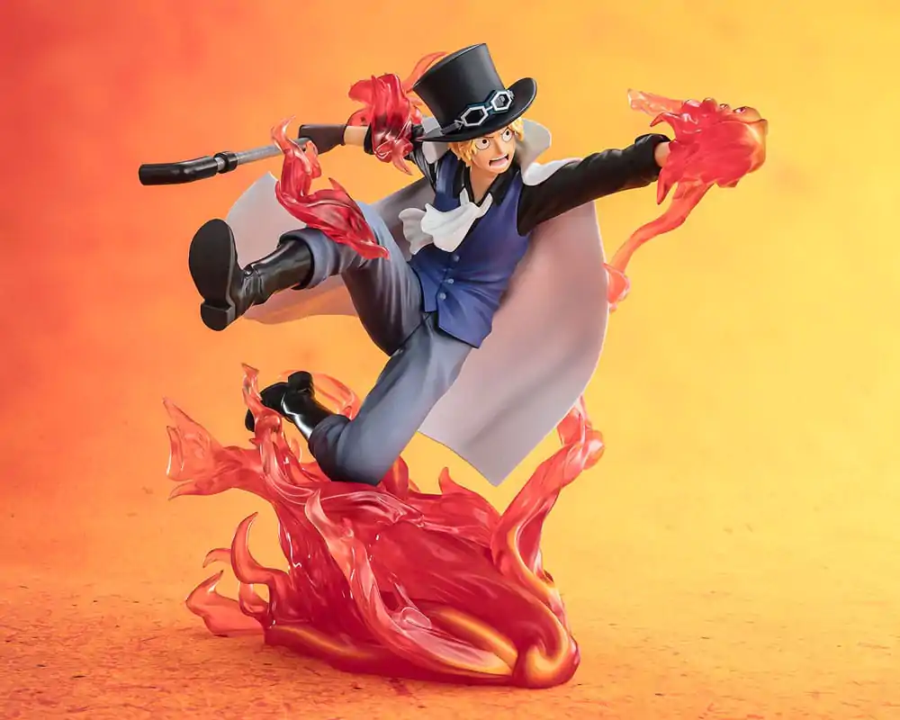 One Piece Figuarts ZERO Extra Battle PVC soška Sabo Fire Fist Rook Check 19 cm termékfotó