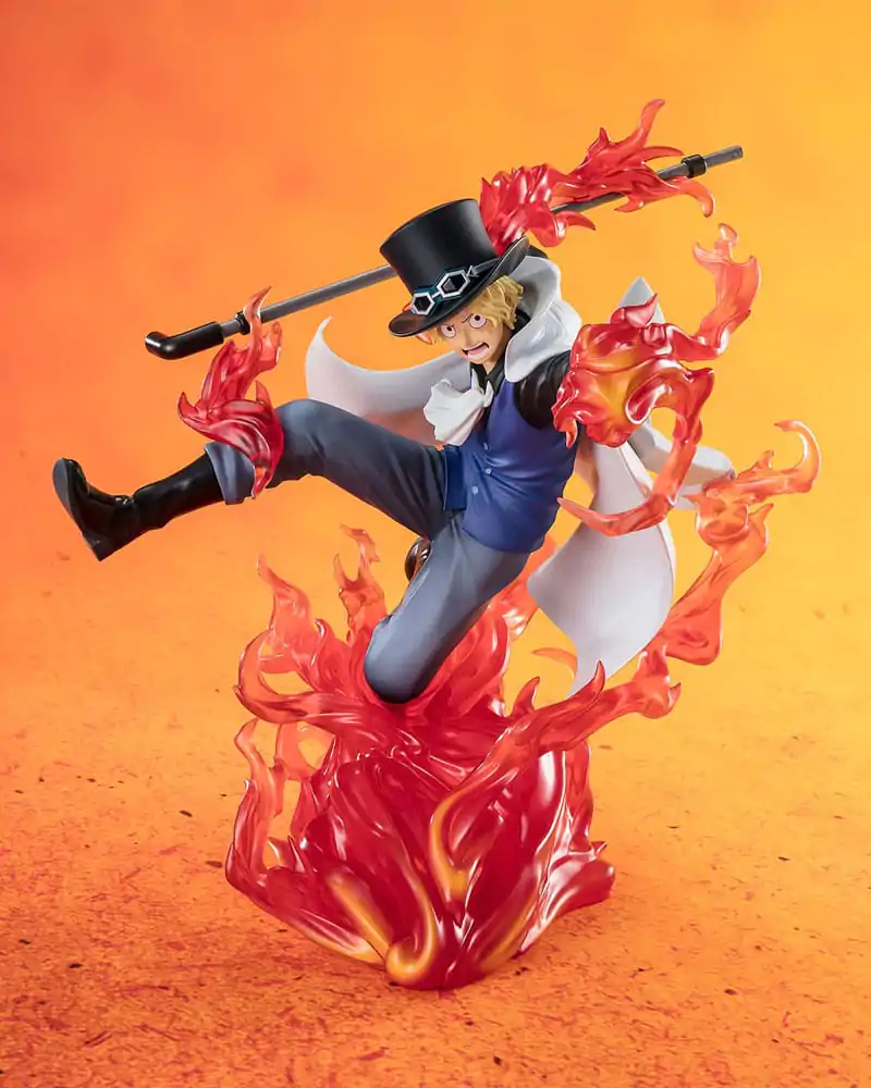 One Piece Figuarts ZERO Extra Battle PVC soška Sabo Fire Fist Rook Check 19 cm termékfotó