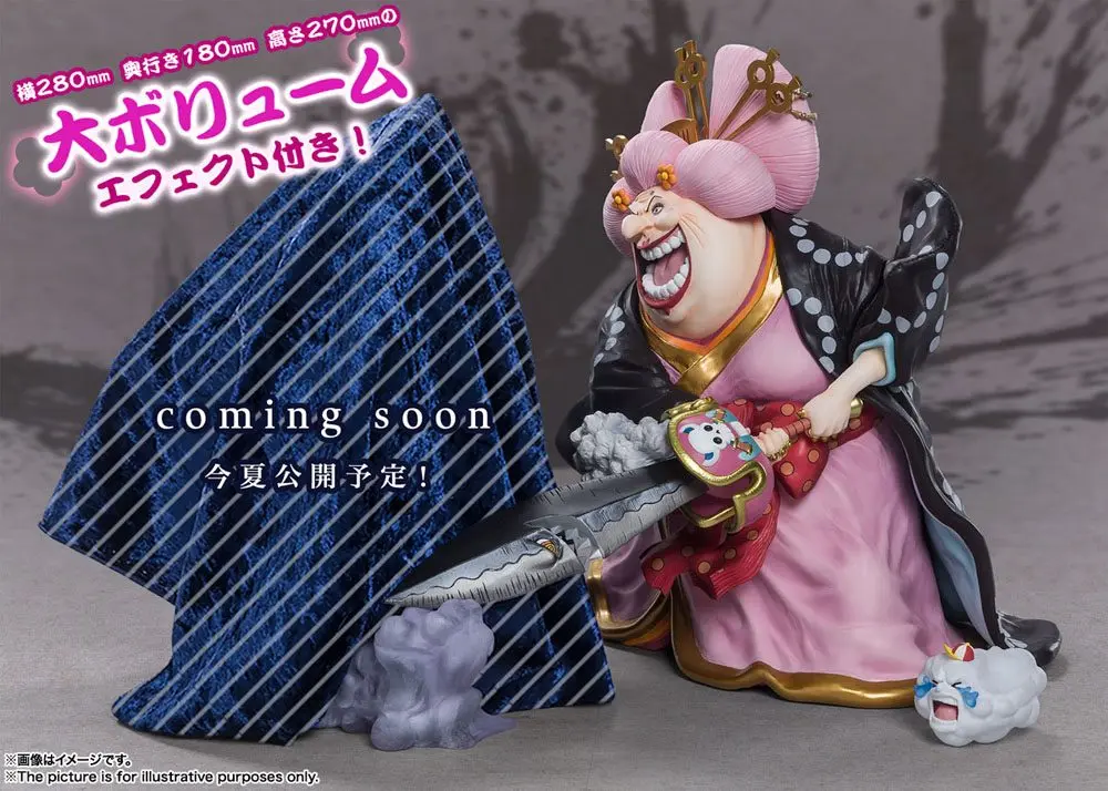 One Piece FiguartsZERO PVC Socha Extra Battle Charlotte Linlin 31 cm produktová fotografia