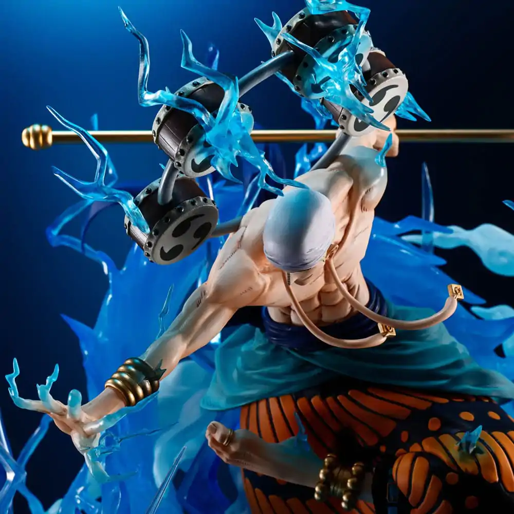 One Piece FiguartsZERO Extra Battle PVC socha Eneru -Sixty Million Volt Lightning Dragon- 32 cm termékfotó