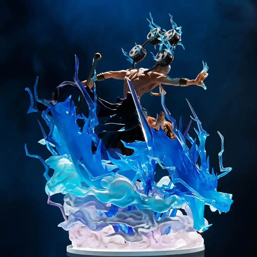 One Piece FiguartsZERO Extra Battle PVC socha Eneru -Sixty Million Volt Lightning Dragon- 32 cm termékfotó