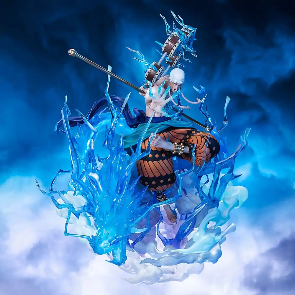 One Piece FiguartsZERO Extra Battle PVC socha Eneru -Sixty Million Volt Lightning Dragon- 32 cm termékfotó