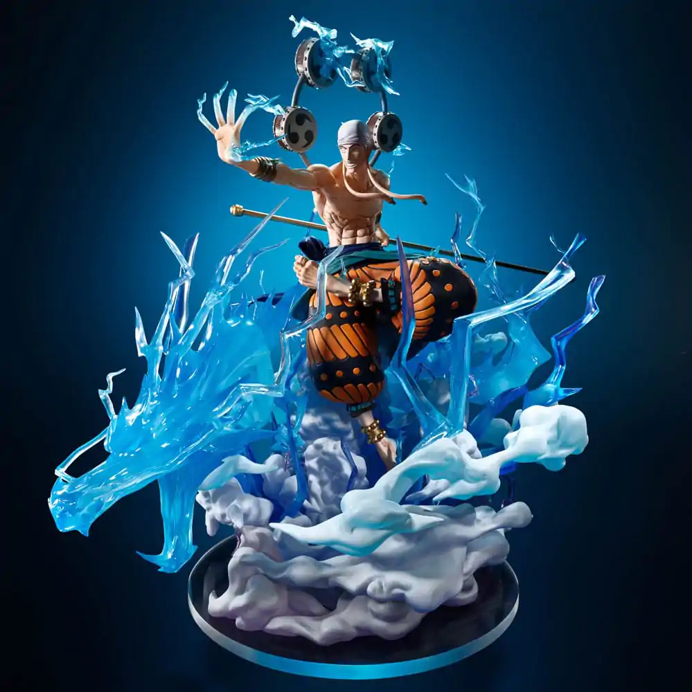 One Piece FiguartsZERO Extra Battle PVC socha Eneru -Sixty Million Volt Lightning Dragon- 32 cm termékfotó