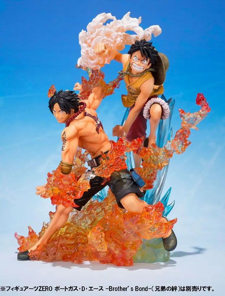 One Piece FiguartsZERO PVC Socha Monkey D. Luffy Brother's Bond 19 cm produktová fotografia
