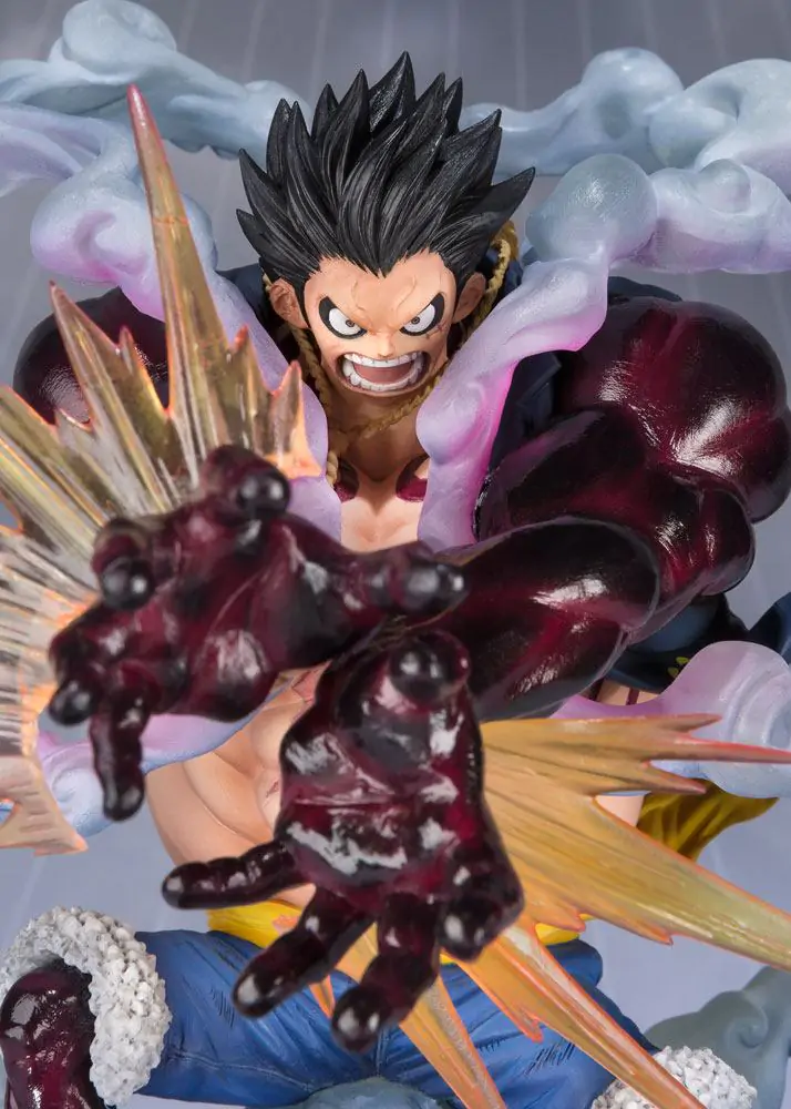 One Piece FiguartsZERO PVC socha Monkey D. Luffy Gear 4 Leo Bazooka Reissue 18 cm produktová fotografia