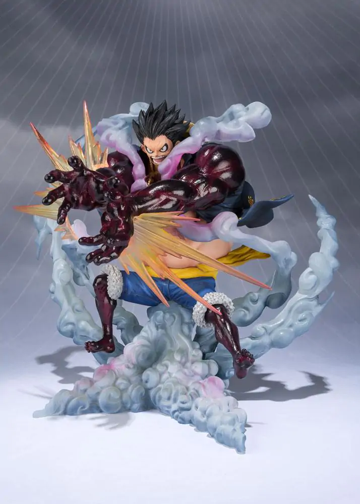 One Piece FiguartsZERO PVC socha Monkey D. Luffy Gear 4 Leo Bazooka Reissue 18 cm produktová fotografia