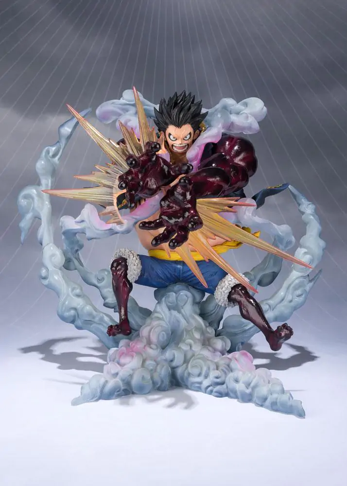 One Piece FiguartsZERO PVC socha Monkey D. Luffy Gear 4 Leo Bazooka Reissue 18 cm produktová fotografia