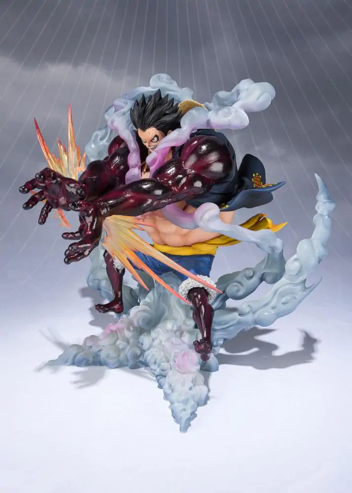 One Piece FiguartsZERO PVC socha Monkey D. Luffy Gear 4 Leo Bazooka Reissue 18 cm produktová fotografia