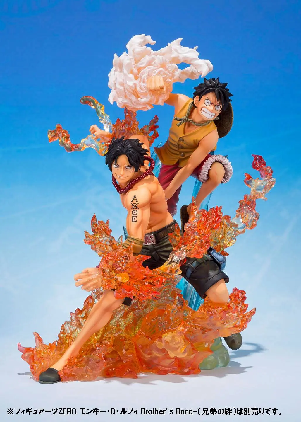 One Piece FiguartsZERO PVC Socha Portgas D. Ace Brother's Bond 16 cm produktová fotografia