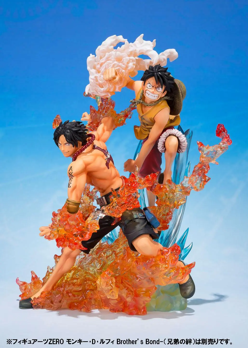 One Piece FiguartsZERO PVC Socha Portgas D. Ace Brother's Bond 16 cm produktová fotografia