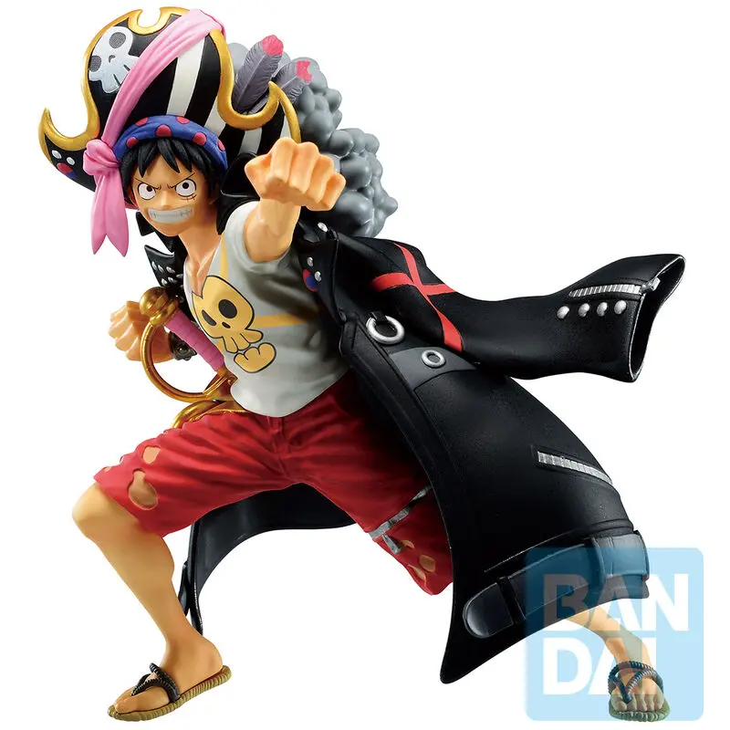 One Piece Film Red D Luffy Monkey Ichibansho figúrka 13 cm produktová fotografia