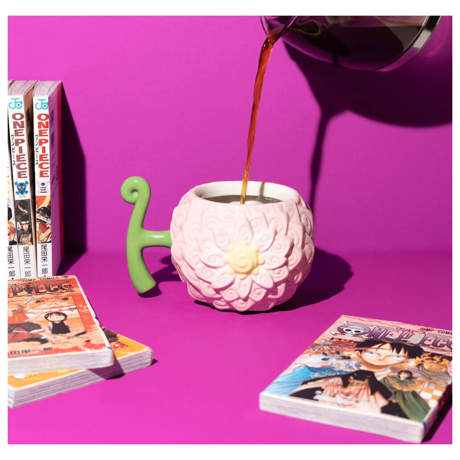 One Piece Flower-Flower Fruit 3D hrnček produktová fotografia