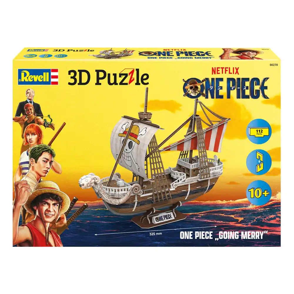 One Piece 3D puzzle Flying Lamb / Going Merry 32 cm produktová fotografia