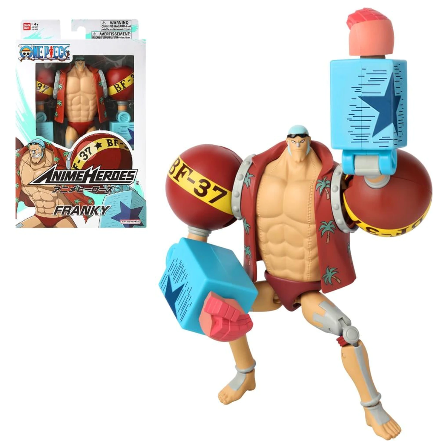 One Piece Franky figúrka Anime Heroes 17 cm produktová fotografia
