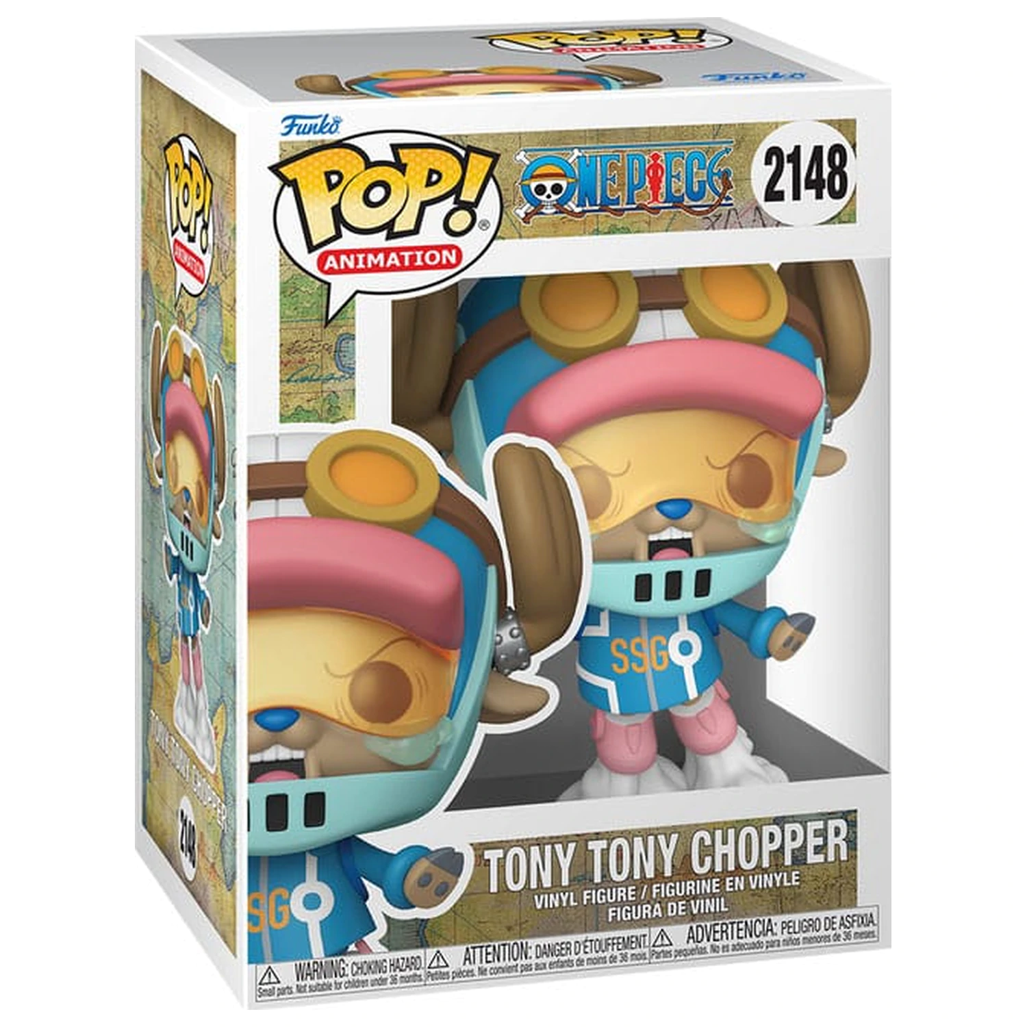 One Piece Funko POP! Animačná figúrka Chopper (Egg) 9 cm produktová fotografia