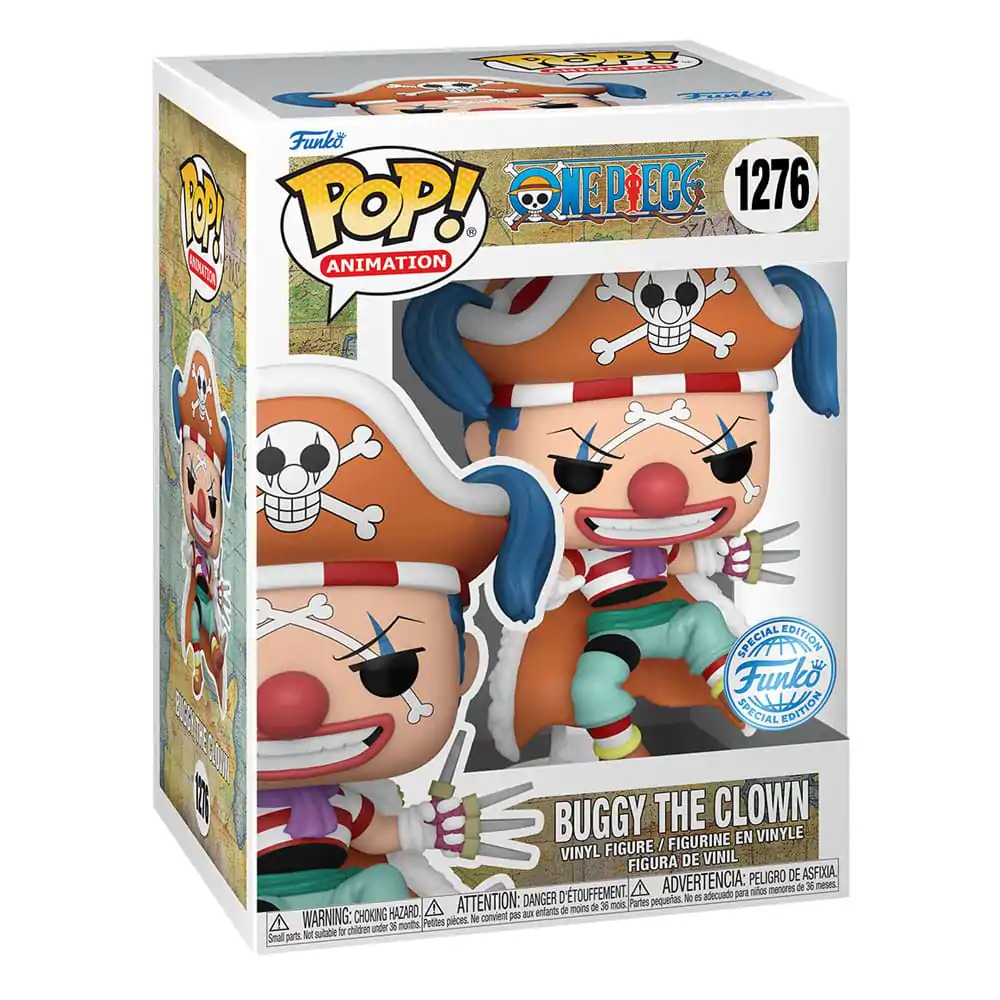 One Piece POP! Animation Vinyl Figúrka Buggy the Clown 9 cm termékfotó