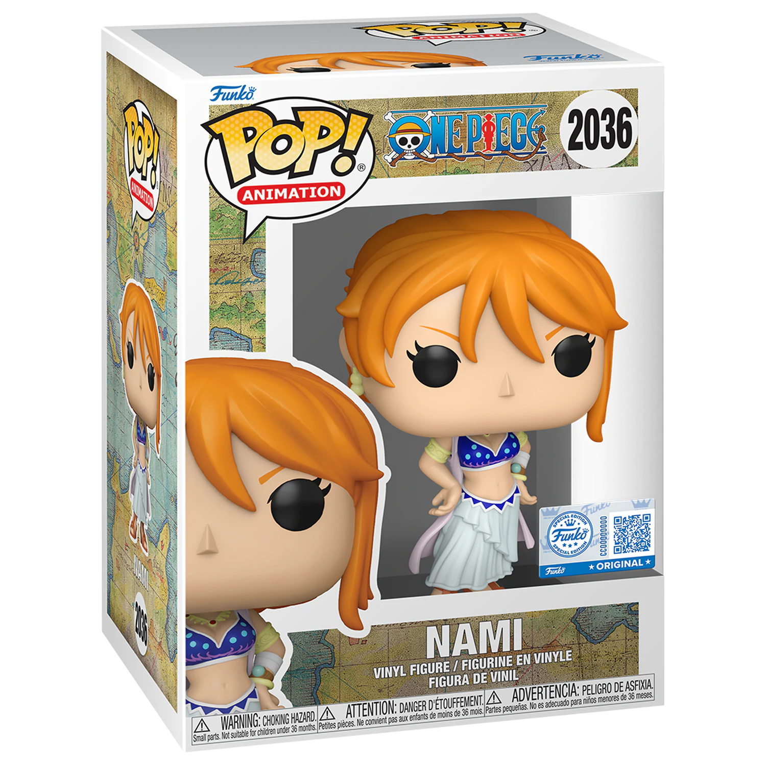 One Piece Funko POP! Animation vinylové figúrky OP- Nami (Alabasta) 9 cm produktová fotografia