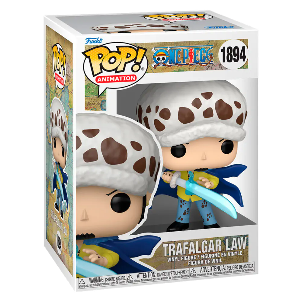 One Piece Funko POP! Animation vinylová figúrka Trafalgar Law 9 cm produktová fotografia