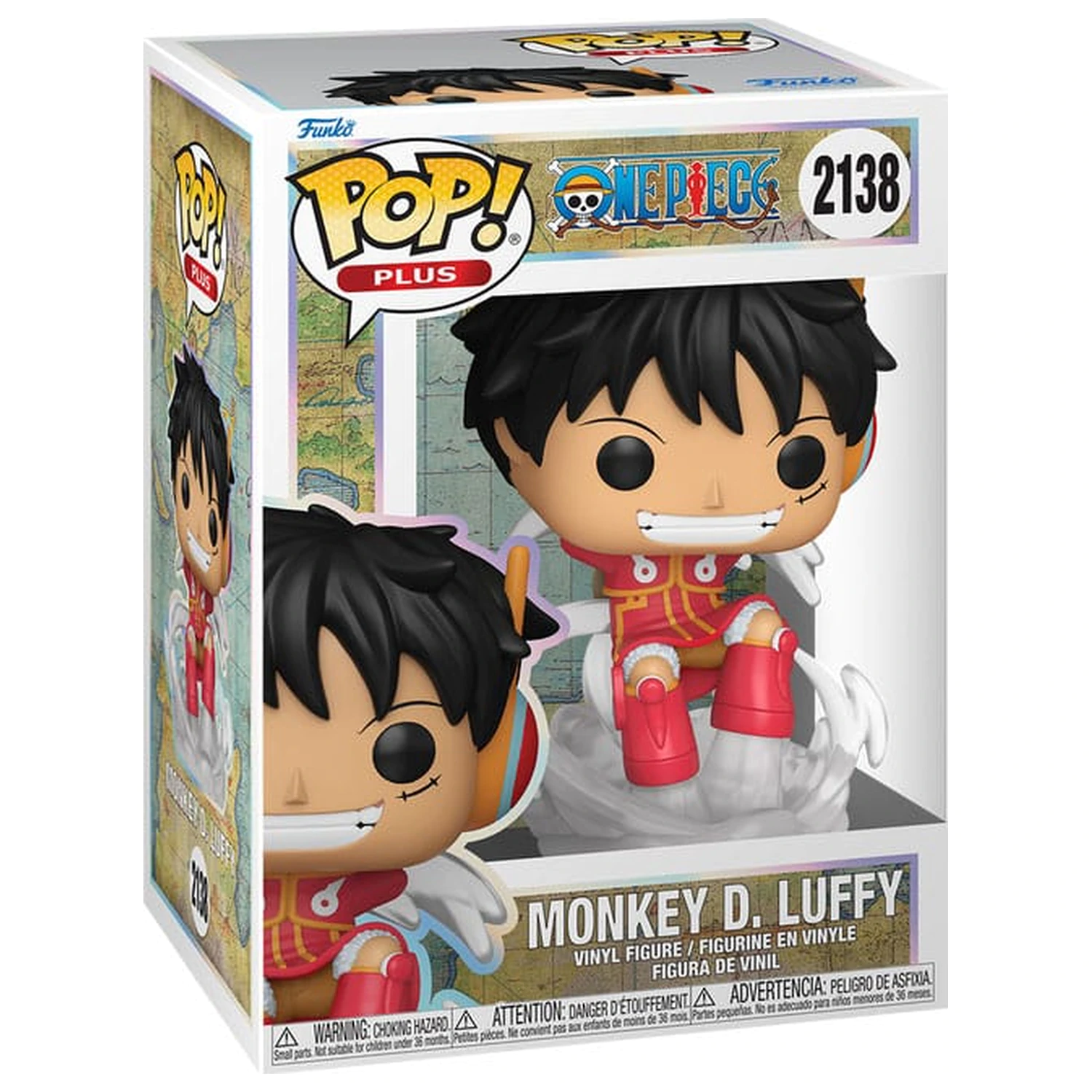 One Piece Funko POP! Plus Animation Figure Luffy (Egg) 9 cm produktová fotografia
