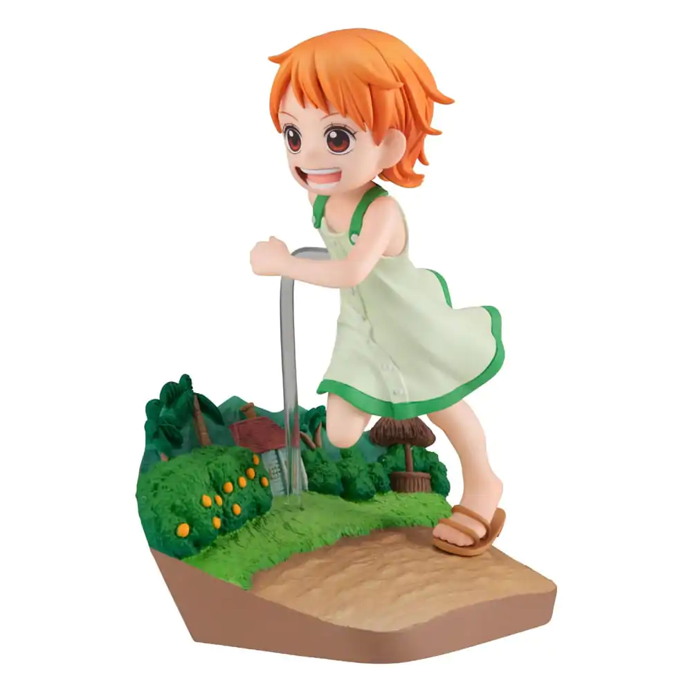 One Piece G.E.M. Series PVC soška Nami Run! Run! Run! 11 cm termékfotó