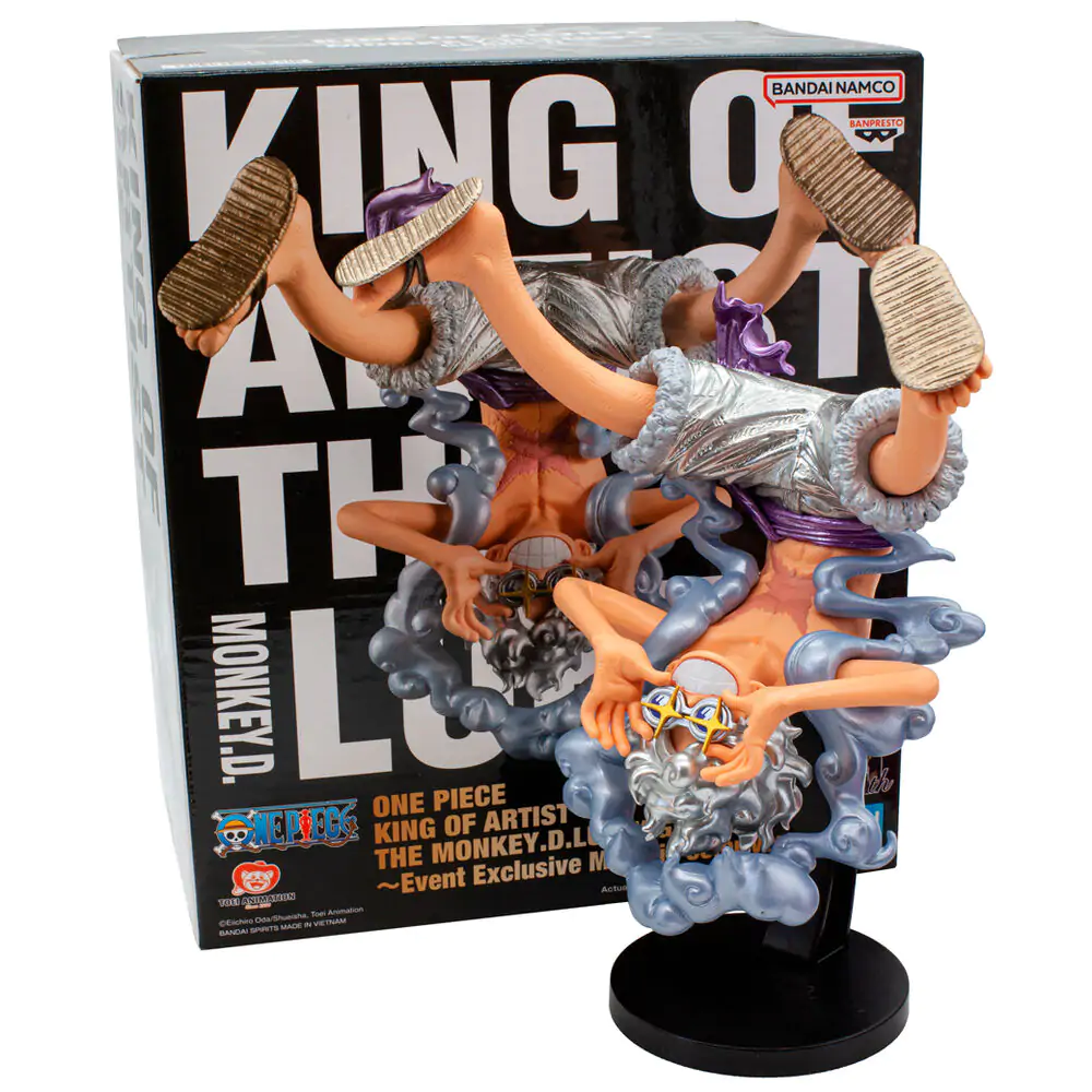 One Piece Gear 5 Monkey D Luffy figure Exclusive figúrka produktová fotografia