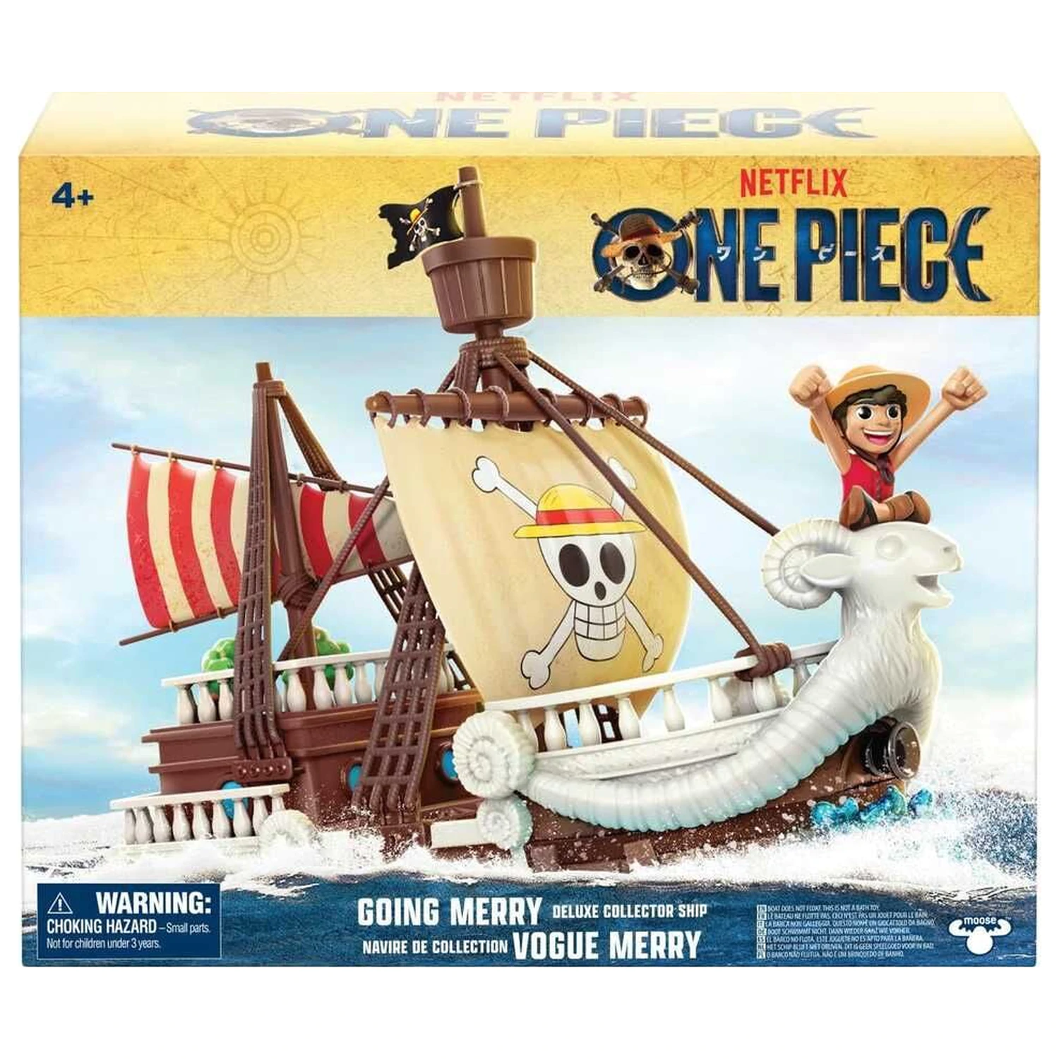 One Piece Going Merry Crew hracia súprava produktová fotografia