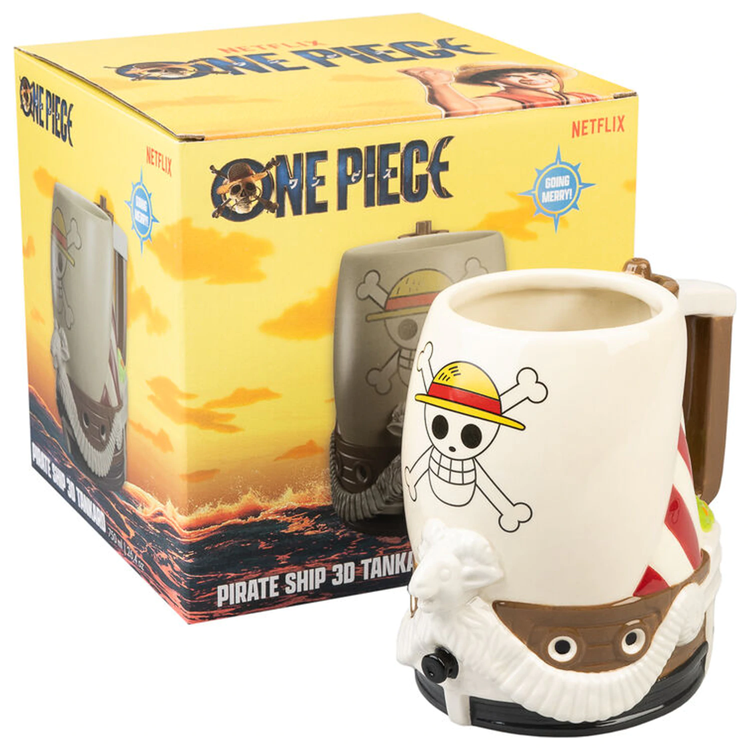 One Piece Going Merry džbán 750ml produktová fotografia