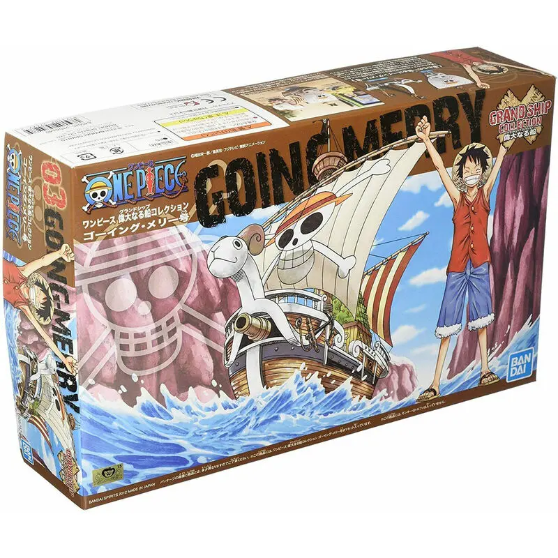 One Piece Grand Ship Collection Going Merry Model kit 15 cm produktová fotografia