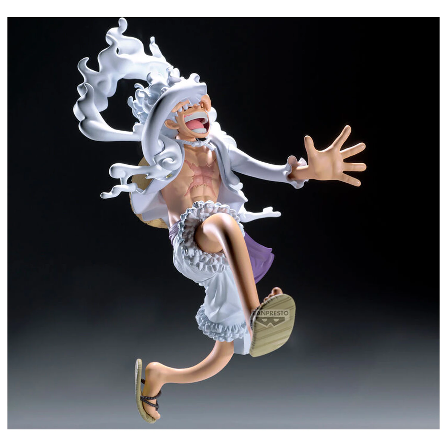 One Piece Grandista Monkey D Luffy Gear 5 figúrka 27 cm produktová fotografia