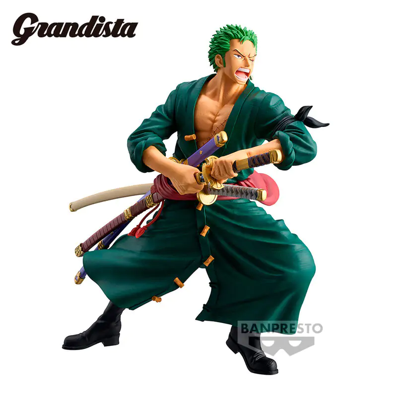 One Piece Grandista Roronoa Zoro figúrka 22 cm termékfotó