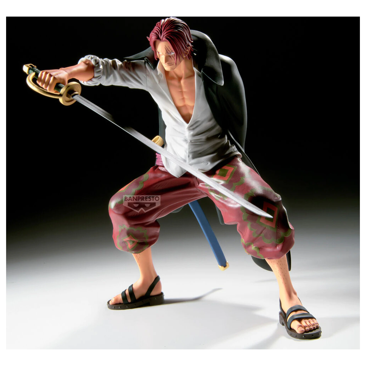One Piece Grandista Shanks II figúrka 23cm produktová fotografia
