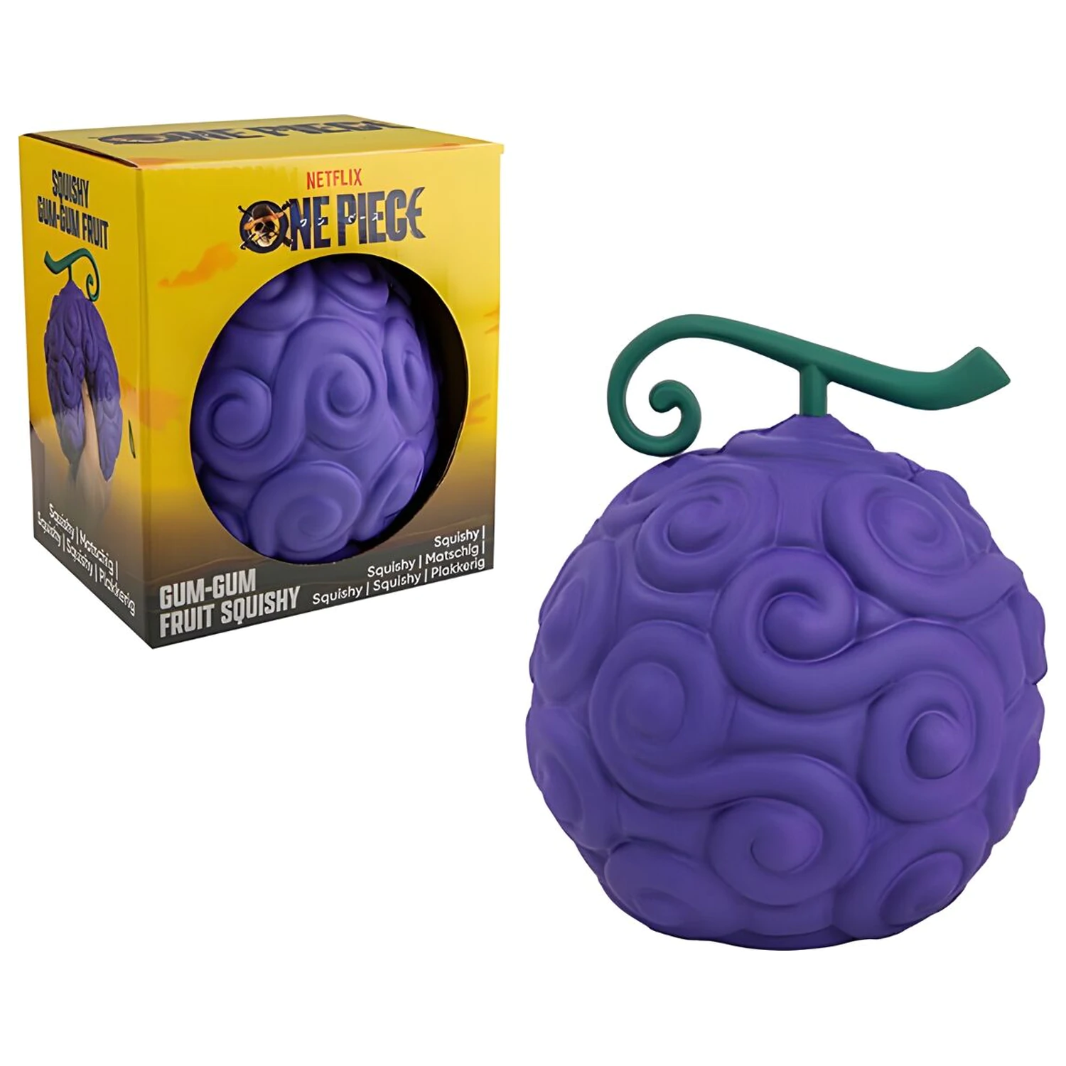 One Piece Gum-Gum Fruit Squishy figúrka 12cm produktová fotografia