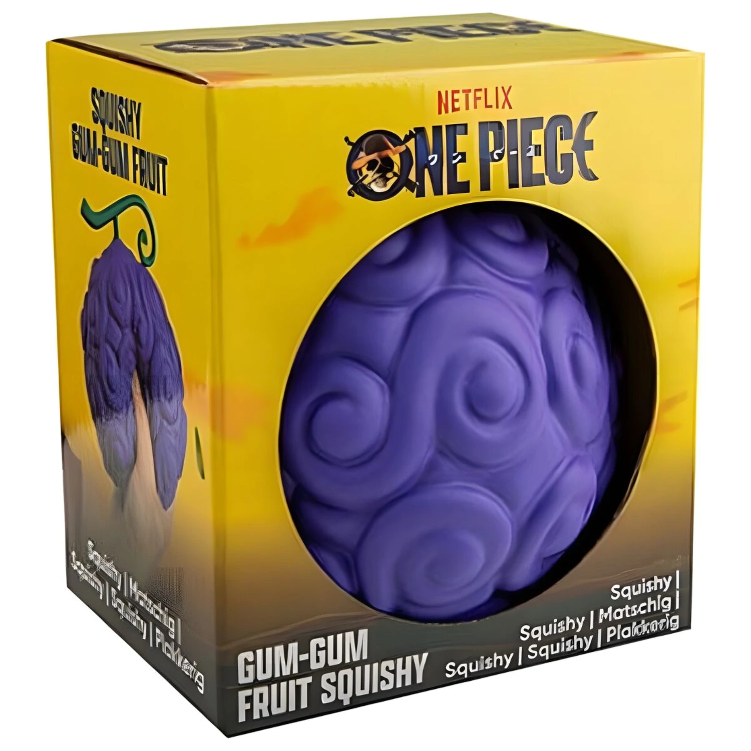 One Piece Gum-Gum Fruit Squishy figúrka 12cm produktová fotografia