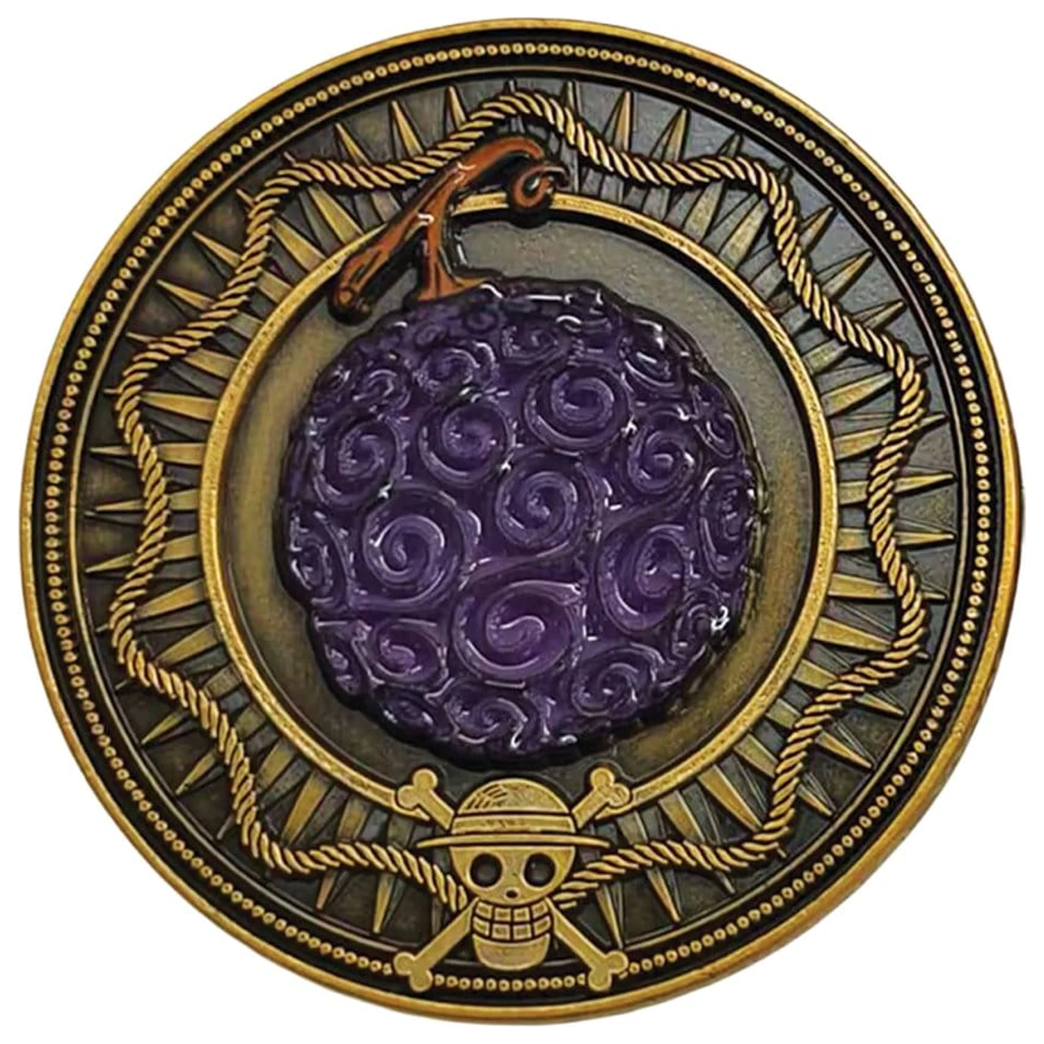 One Piece zberateľská minca Gum Gum Coin limitovaná edícia 4 cm produktová fotografia