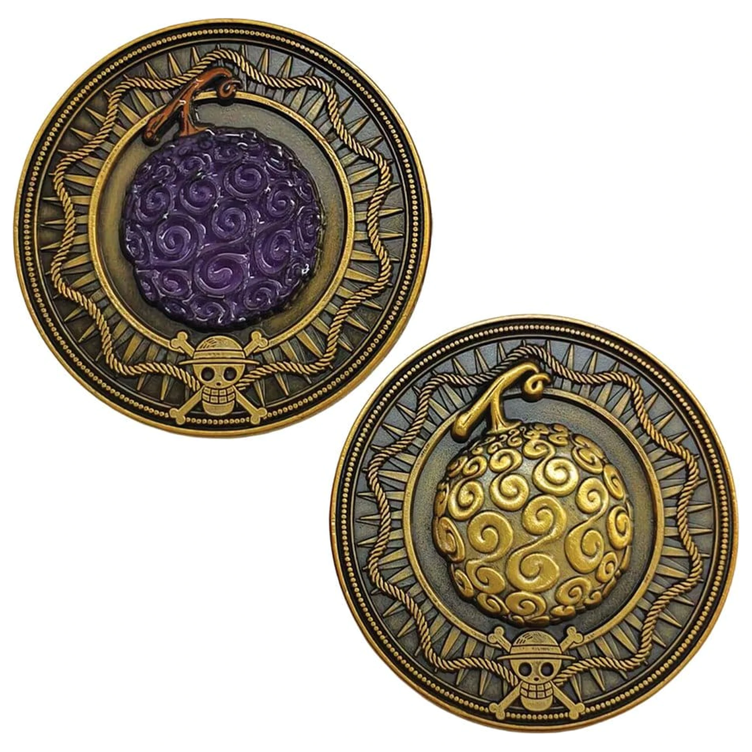 One Piece zberateľská minca Gum Gum Coin limitovaná edícia 4 cm produktová fotografia