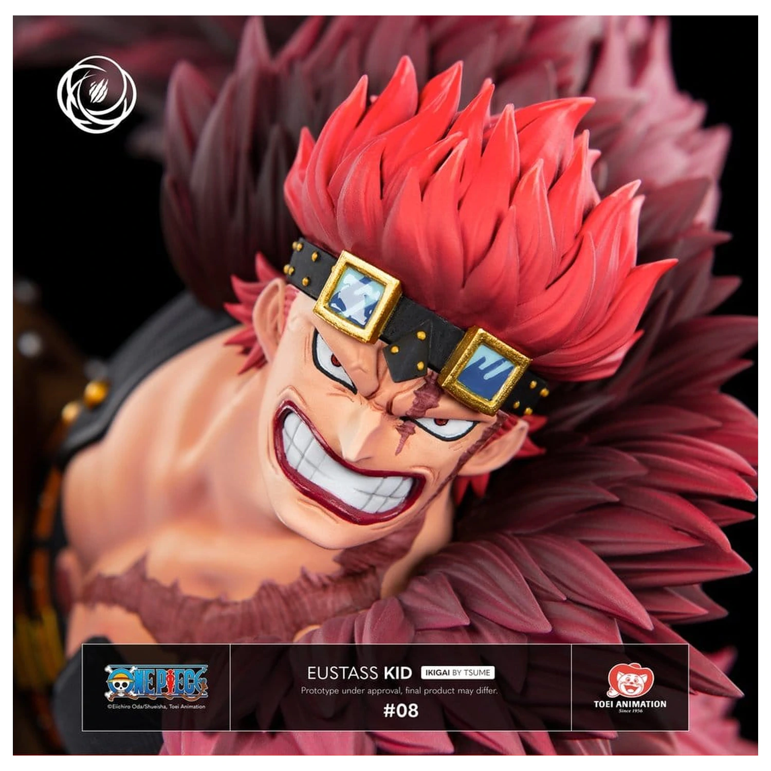 One Piece IKIGAI Figúrka 1/6 Eustass Kid produktová fotografia