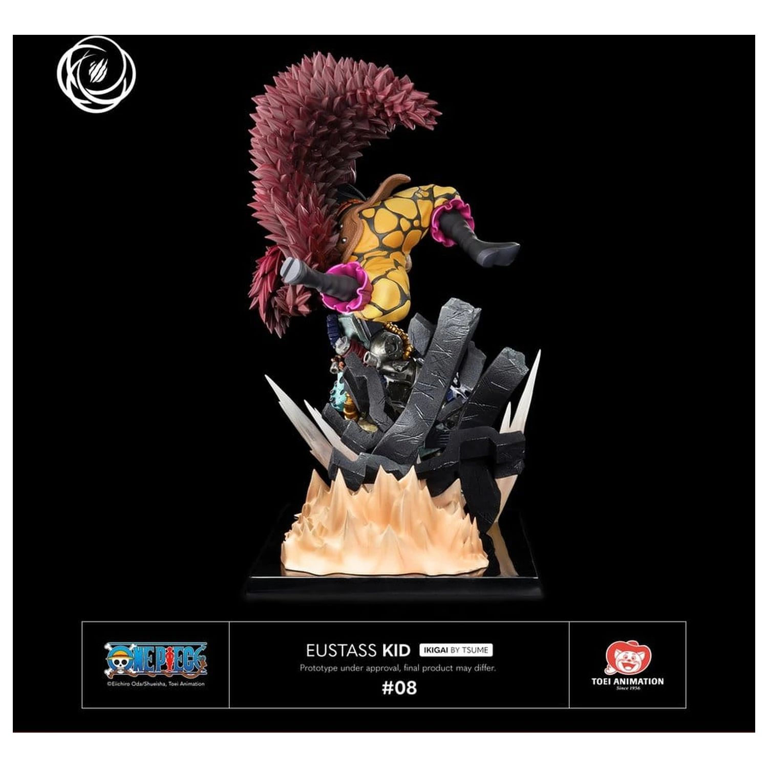 One Piece IKIGAI Figúrka 1/6 Eustass Kid produktová fotografia