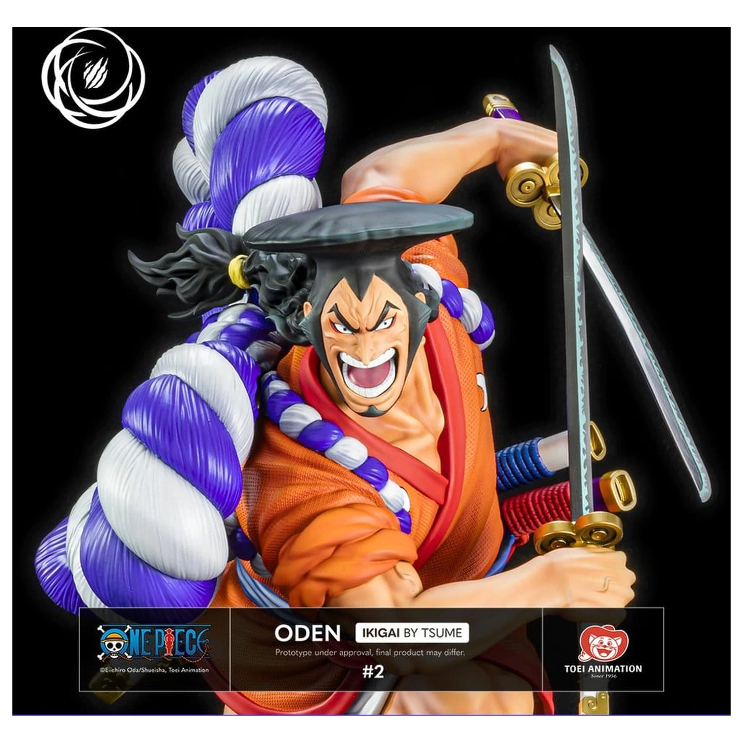 One Piece IKIGAI figúrka 1/6 Oden produktová fotografia
