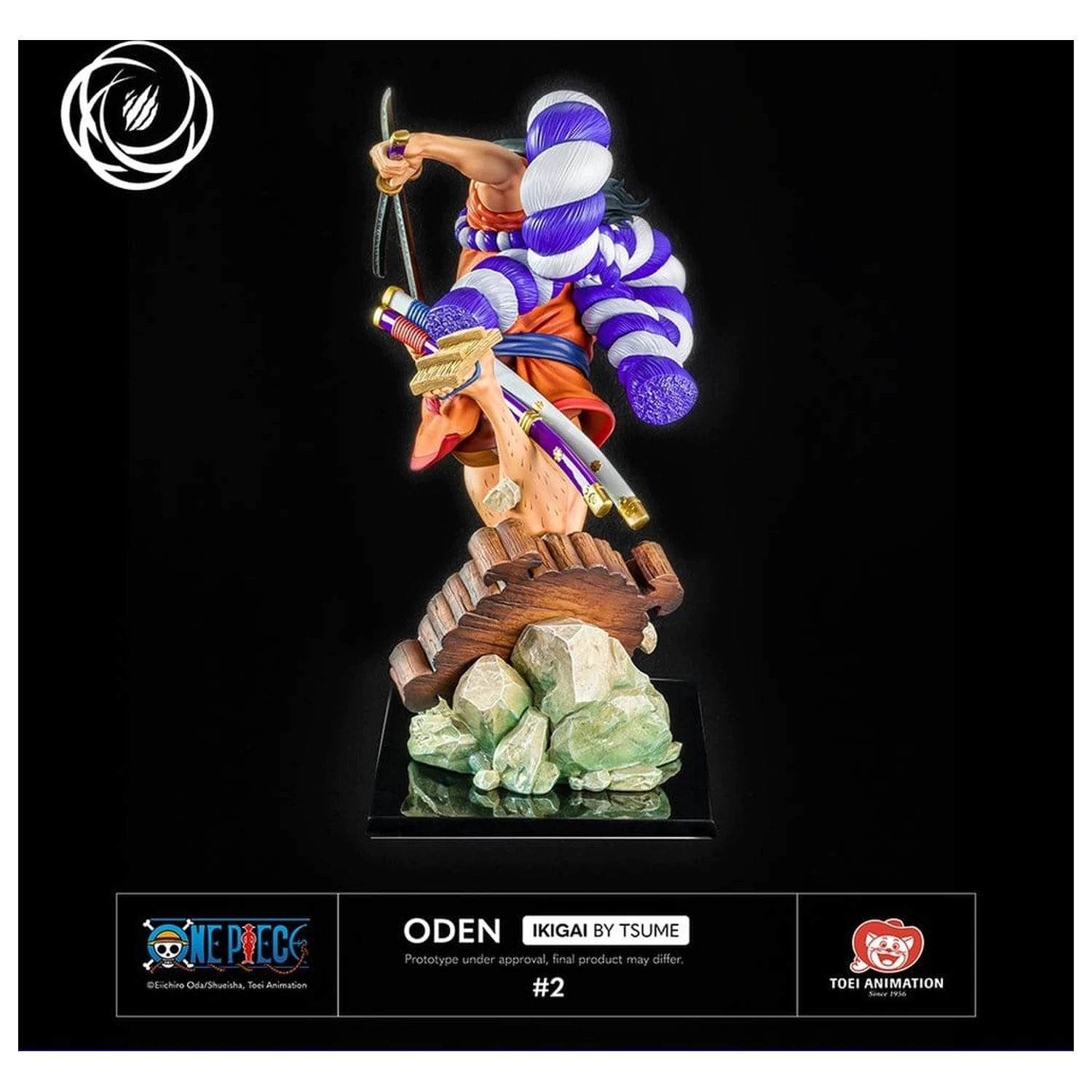 One Piece IKIGAI figúrka 1/6 Oden produktová fotografia