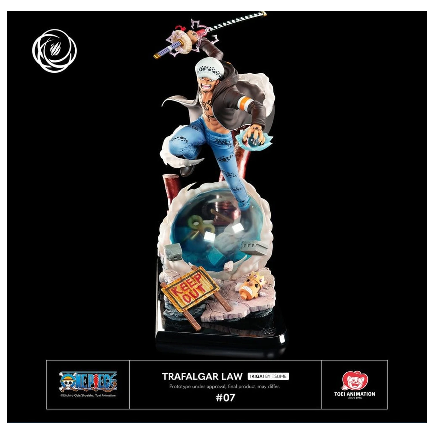 One Piece IKIGAI figúrka 1/6 Trafalgar Law produktová fotografia