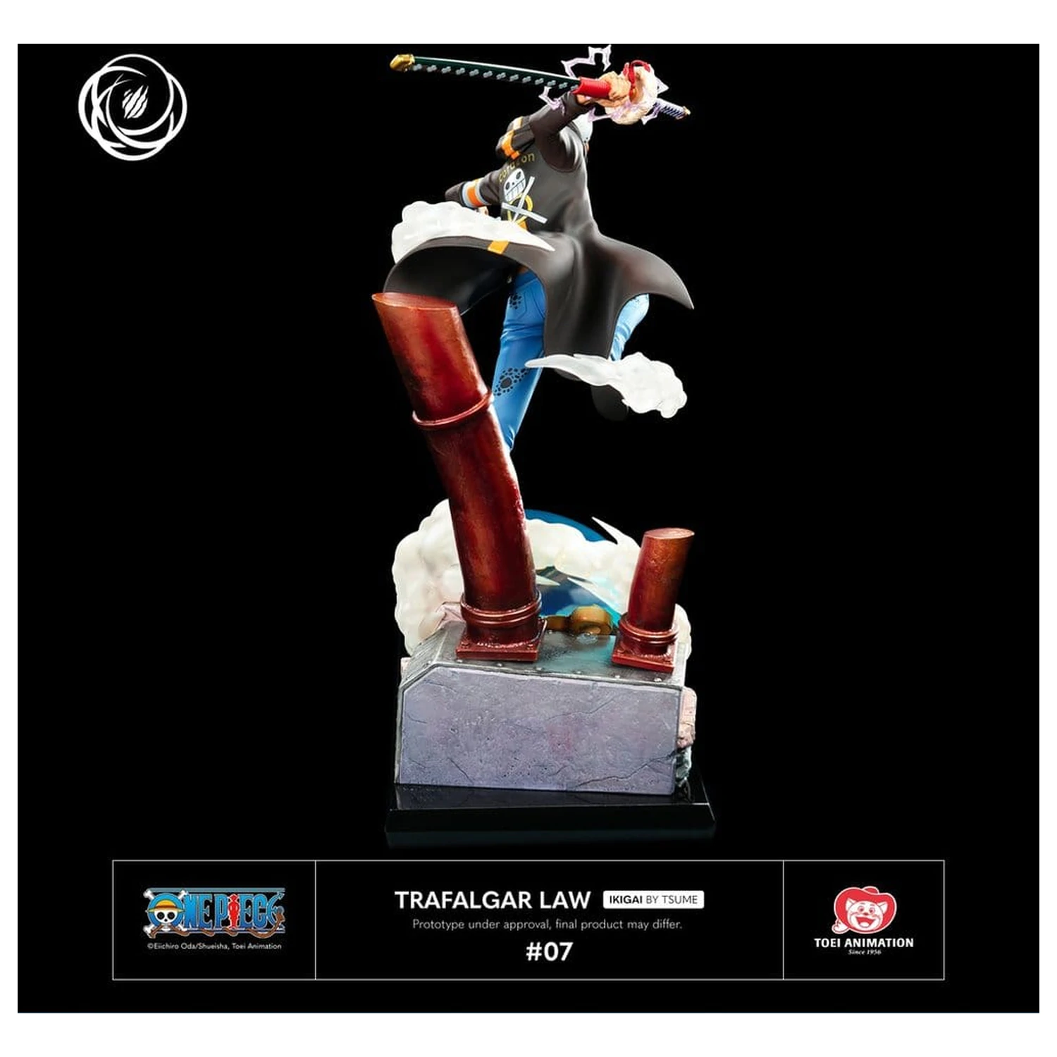 One Piece IKIGAI figúrka 1/6 Trafalgar Law produktová fotografia